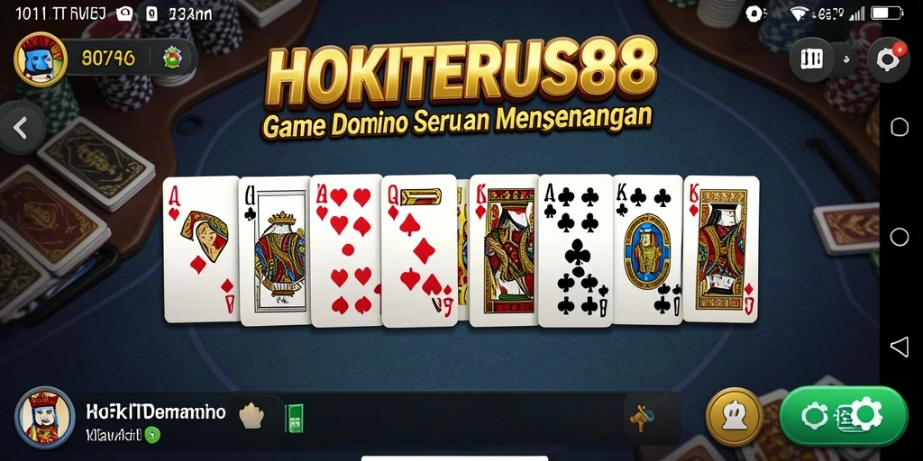 Tampilan gameplay seru HOKITERUS88 dengan pemain yang antusias.