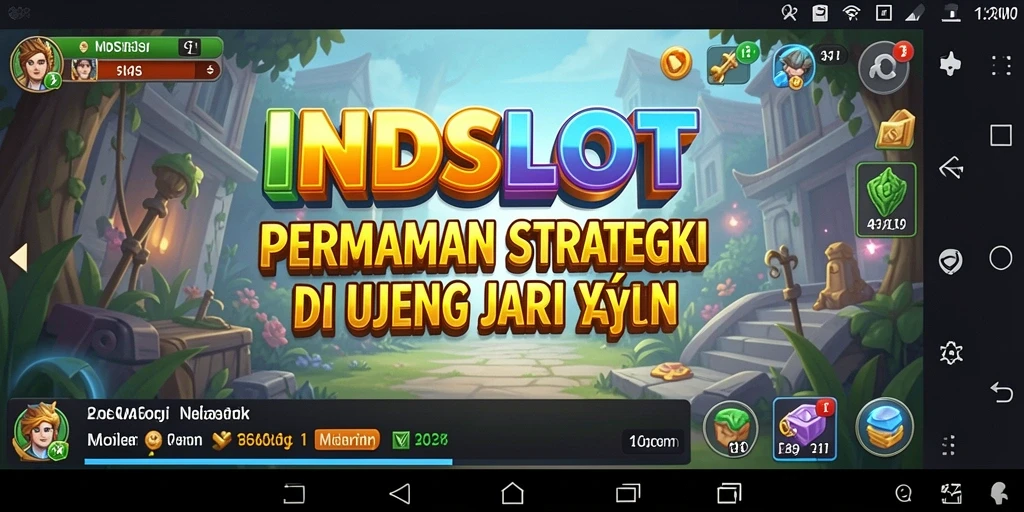 Tangkapan layar gameplay INDSLOT menampilkan momen strategi yang mendebarkan.