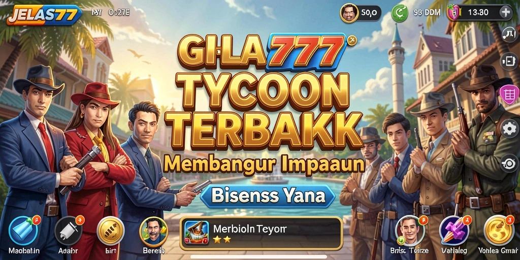 Tampilan gameplay JELAS777 yang seru dan interaktif.
