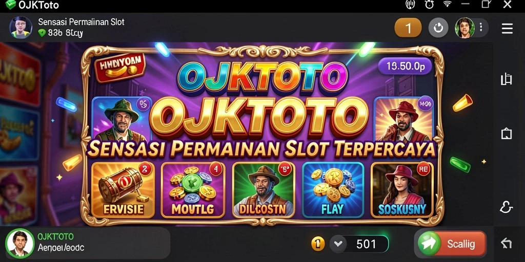 Gameplay OJKTOTO yang seru dengan mesin slot yang mengasyikkan.