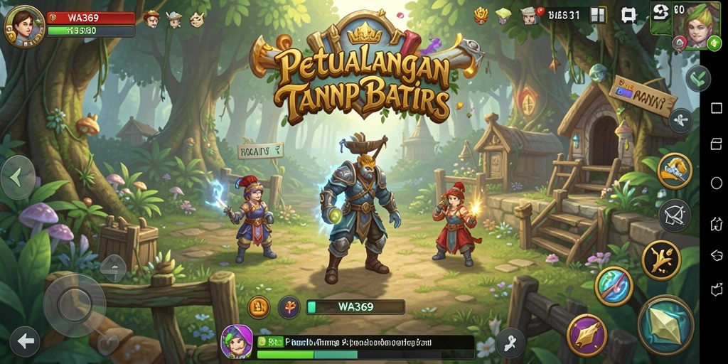 Tampilan gameplay WA369 yang menarik dan penuh aksi RPG.